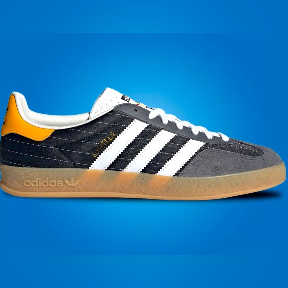 adidas Gray and Yellow Sneakers